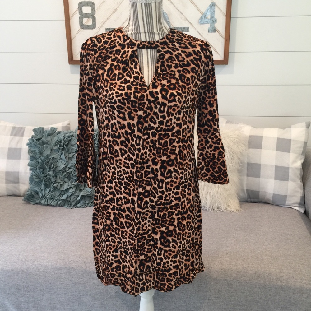 🌿 a.n.a🌿 Leopard Print Tunic